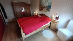 Compleet slaapkamer ameubelement, Huis en Inrichting, Slaapkamer | Bedden, Grenen blank, 180 cm, Gebruikt, 210 cm