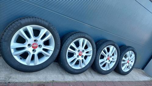 Lichtmetalen velgen Toyota Aygo 108 C1 165/60/15 UNIEKE SET!, Auto-onderdelen, Banden en Velgen, Banden en Velgen, Zomerbanden