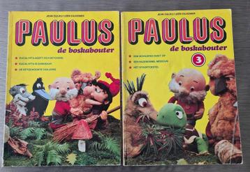 2 x Paulus de Boskabouter + 2 x Ti-Ta-Tovenaar 1972 beschikbaar voor biedingen