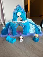 Little People Elsa kasteel, Kinderen en Baby's, Speelgoed | Fisher-Price, Ophalen, Zo goed als nieuw, Speelset
