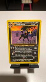 Umbreon 1 Edition Neo Discovery, Hobby en Vrije tijd, Verzamelkaartspellen | Pokémon, Ophalen of Verzenden, Gebruikt, Losse kaart