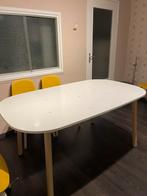 IKEA Vedbo/Rönninge wit/berken 160x95, Ophalen, Nieuw, 50 tot 100 cm, Vijf personen of meer