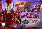 Hot toys Iron man mark 85 Endgame, Ophalen of Verzenden, Zo goed als nieuw, Actiefiguur of Pop