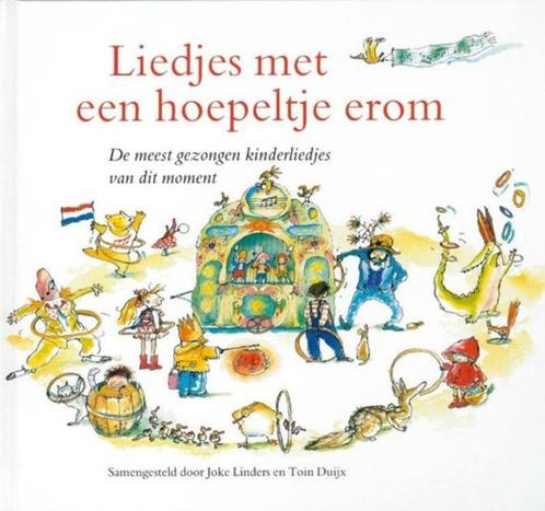 Liedjes met een hoepeltje erom (hardcover), Boeken, Kinderboeken | Kleuters, Zo goed als nieuw, Jongen of Meisje, Voorleesboek