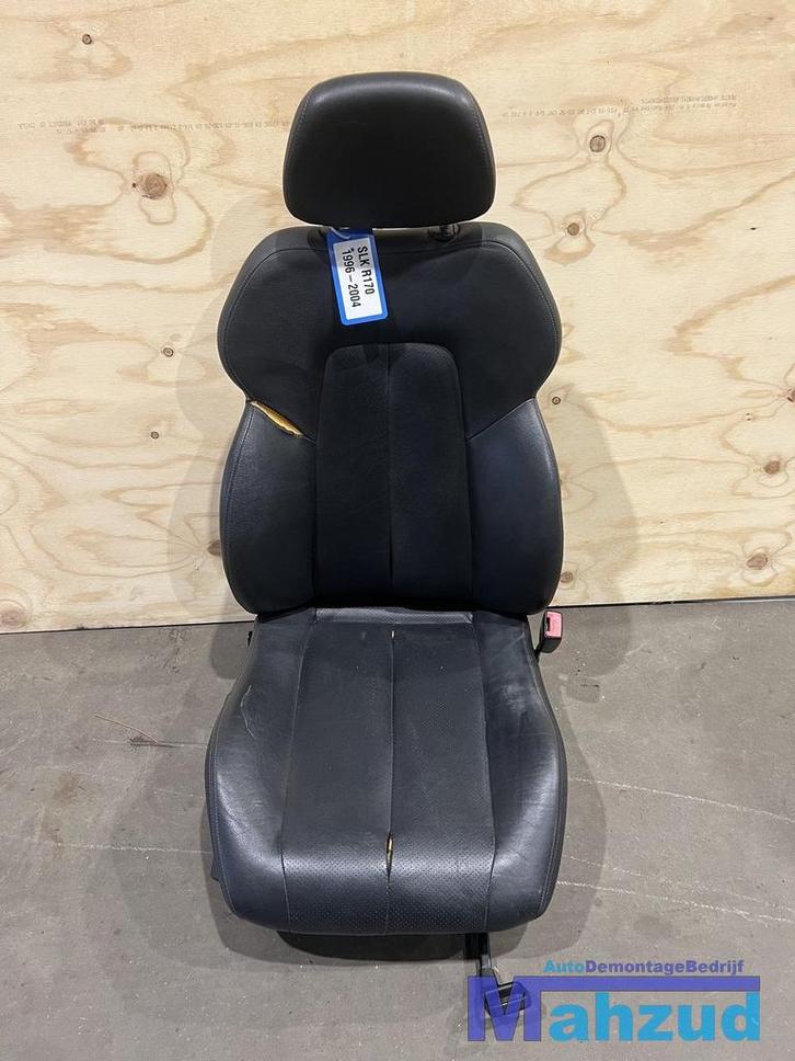 MERCEDES SLK R170 ZWART Stoel rechts passagiers stoel 1996-2, Auto-onderdelen, Interieur en Bekleding, Mercedes-Benz, Gebruikt