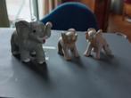 3 plastic olifantjes., Nieuw, Ophalen of Verzenden