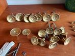 Vintage / antieke messing knopjes, Doe-het-zelf en Verbouw, Ophalen of Verzenden, Gebruikt, Koper of Messing, Overige typen