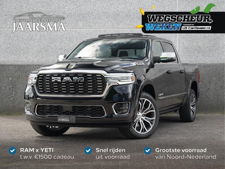 Dodge Ram 1500 Tungsten 540pk SST H-O CrewCab |BPM vrij! |Kl, Auto's, Dodge, Bedrijf, Te koop, RAM 1500, 4x4, ABS, Achteruitrijcamera
