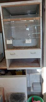 Vogelkooi, Ophalen, Zo goed als nieuw, Metaal, Vogelkooi