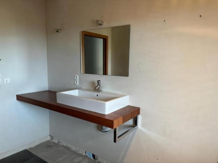 Duravit console, wastafel met lavabo, Huis en Inrichting, Badkamer | Badkamermeubels, Zo goed als nieuw, Wasbak of Wastafel, Minder dan 100 cm