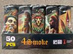 50X Aansteker Bob Marley Rasta Wiet Print klik navulbaar, Verzamelen, Rookartikelen, Aanstekers en Luciferdoosjes, Ophalen, Nieuw