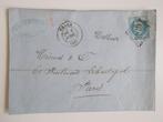 Frankrijk, Vouwbrief Uit Thann Naar Parijs 1869., Ophalen, Brief