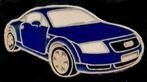 Audi TT- pin donkerblauw gelakt, Verzenden, Nieuw, Transport, Speldje of Pin