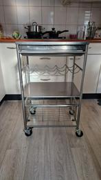 Keuken trolley rvs, Gebruikt, Ophalen