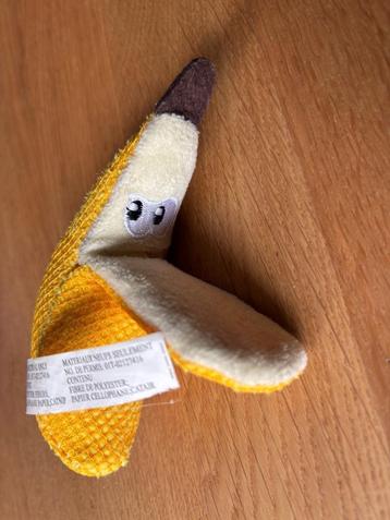 Banaan speeltje voor de kat / poes - knispert beschikbaar voor biedingen