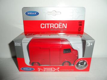 Welly - Citroën Type H (rood) 1:36 beschikbaar voor biedingen