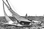 963754	Sneek	Sneekermeer	Zeilboot	1956	Gelopen met postzegel, Ophalen of Verzenden, 1940 tot 1960, Gelopen, Friesland