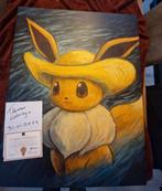 Pokemon van gogh canvas from museum, Hobby en Vrije tijd, Verzamelkaartspellen | Pokémon, Overige typen, Ophalen of Verzenden
