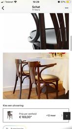 Stoelen, Huis en Inrichting, Stoelen, Ophalen, Gebruikt, Hout, Vijf, Zes of meer stoelen