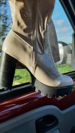 Partylaarzen, Laklaarzen, Overknies, dameslaarzen, mt 37, Kleding | Dames, Schoenen, Ophalen of Verzenden, Zo goed als nieuw, Overige kleuren