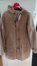 Houtje touwtje jas, duffel coat.Licht bruin. Springfield, XL, Kleding | Heren, Bruin, Maat 56/58 (XL), Ophalen of Verzenden, Zo goed als nieuw