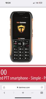 Telosystems te100 lte portofoon 4g landelijke dekking, Telecommunicatie, Ophalen of Verzenden, 15 km of meer, Portofoon of Walkie-talkie
