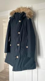 Woolrich Dames Parka Donkerblauw XS, Ophalen, Blauw, Zo goed als nieuw, Woolrich