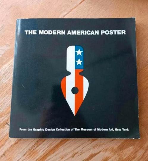 The modern American poster boek, 1983, MoMA, Boeken, Kunst en Cultuur | Fotografie en Design, Gelezen, Overige onderwerpen, Ophalen of Verzenden
