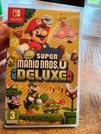 New Super Mario Bros. U Deluxe Nintendo Switch, Vanaf 3 jaar, Platform, Ophalen of Verzenden, Zo goed als nieuw