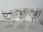 Wetmalle, 3 bierglazen, Ophalen of Verzenden, Zo goed als nieuw, Bierglas