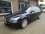BMW 5-serie Touring 523i Executive Automaat / Leder / Navi, Auto's, BMW, Automaat, Achterwielaandrijving, Zwart, 2497 cc
