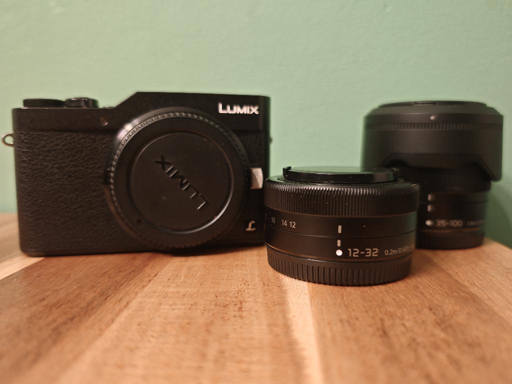 Panasonic Lumix GX800 met 2 lenzen, Audio, Tv en Foto, Fotocamera's Digitaal, Ophalen, Gebruikt, Compact, 16 Megapixel