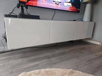 Ikea besta tv meubel wit - afbeelding 1