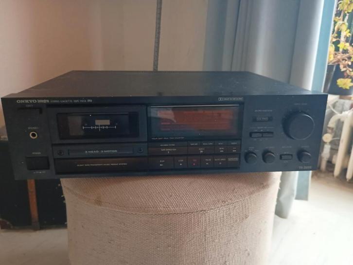 Onkyo Integra TA-2600 Cassettedeck, Audio, Tv en Foto, Cassettedecks, Enkel, Overige merken, Tiptoetsen, Tape counter, Verzenden