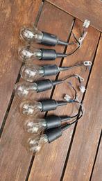 Verhuisfitting incl lampen, 7 stuks, Huis en Inrichting, Lampen | Losse lampen, Ophalen, Zo goed als nieuw, E27 (groot), Overige typen