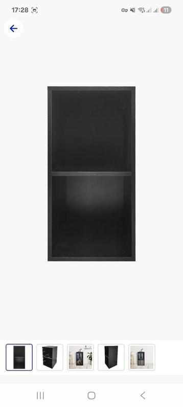 Zwart kastje Billy ikea look a like beschikbaar voor biedingen
