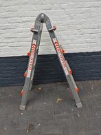 Waku ladder 4x4, Doe-het-zelf en Verbouw, Ladders en Trappen, Ophalen of Verzenden, Zo goed als nieuw, 4 meter of meer