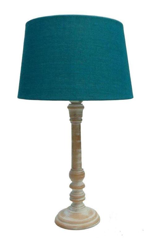 Tafellamp Petrol 44cm hoog, Huis en Inrichting, Lampen | Tafellampen, Nieuw, Minder dan 50 cm, Verzenden