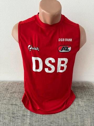 Warm hè?! Vintage mouwloos AZ voetbalshirt, DSB, maat S beschikbaar voor biedingen