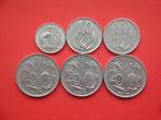 Lot Zuid - Afrika setje munten 5, 10 en 20 Cent 1975 / 1990., Postzegels en Munten, Verzenden, Zuid-Afrika, Setje