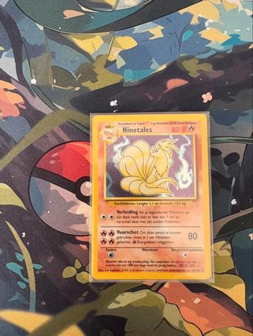 Pokémon kaart Ninetales #12 beschikbaar voor biedingen
