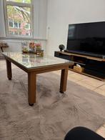 Salontafel met glazen blad, Ophalen, 50 tot 100 cm, 100 tot 150 cm, Glas
