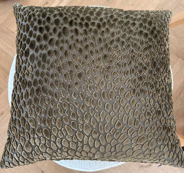 Claudi kussen, Huis en Inrichting, Woonaccessoires | Kussens, Zo goed als nieuw, Vierkant, Ophalen of Verzenden