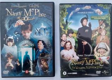 2 Dvd's Nanny McPhee & Nanny McPhee 2 kinderfilm