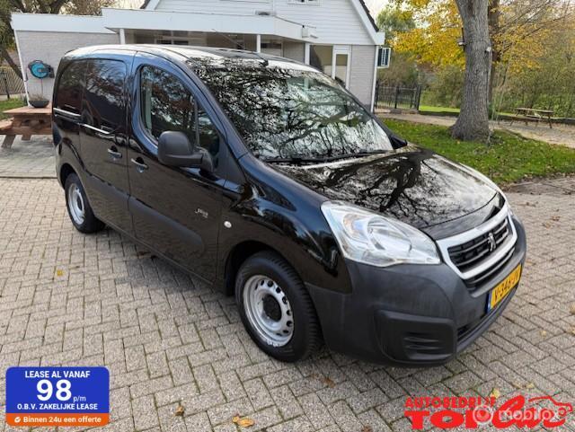 Peugeot Partner bestel 120 1.6 BlueHDi 75 L1 XR, Auto's, Bestelauto's, Bedrijf, Te koop, ABS, Airconditioning, Alarm, Centrale vergrendeling