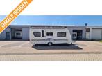 Hobby 495 UL De Luxe voortent luifel, Caravans en Kamperen, Caravans, Rondzit, Hobby, Particulier, 2 aparte bedden