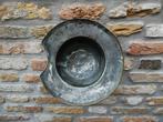 Messing scheerbekken aderlatenbekken vertind scheerkom, Antiek en Kunst, Antiek | Koper en Brons, Ophalen of Verzenden
