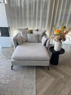 Chaise Longue bank beige, Ophalen, Zo goed als nieuw, Stof