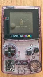 Gameboy Color transparant paars, Ophalen of Verzenden, Gebruikt, Game Boy Color