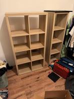 Kallax 8 vaks open kast vakkenkast 4x2 lichtbruin ikea, Ophalen, Gebruikt, 100 tot 150 cm, Eikenhout